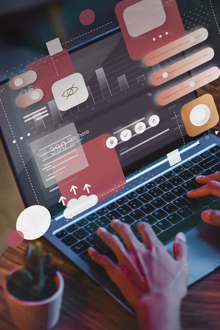 Frontend development and UI UX services