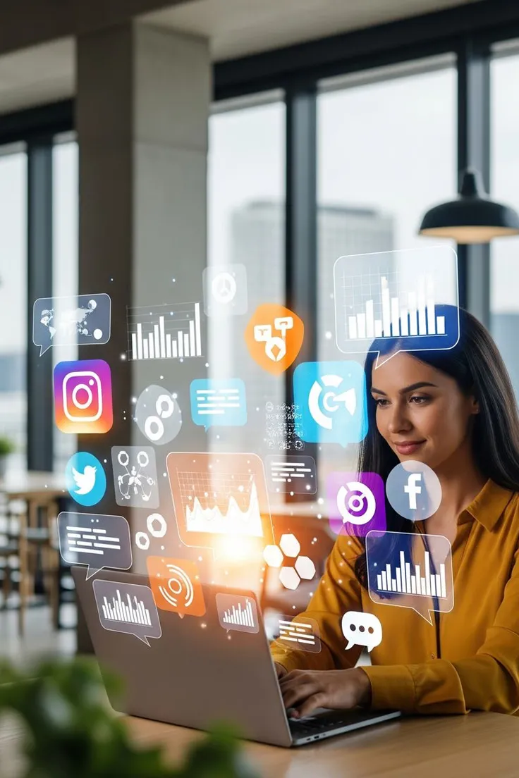 Social media management services for brand growth and engagement